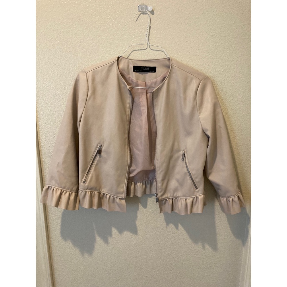 Zara basics outerwear jacket
